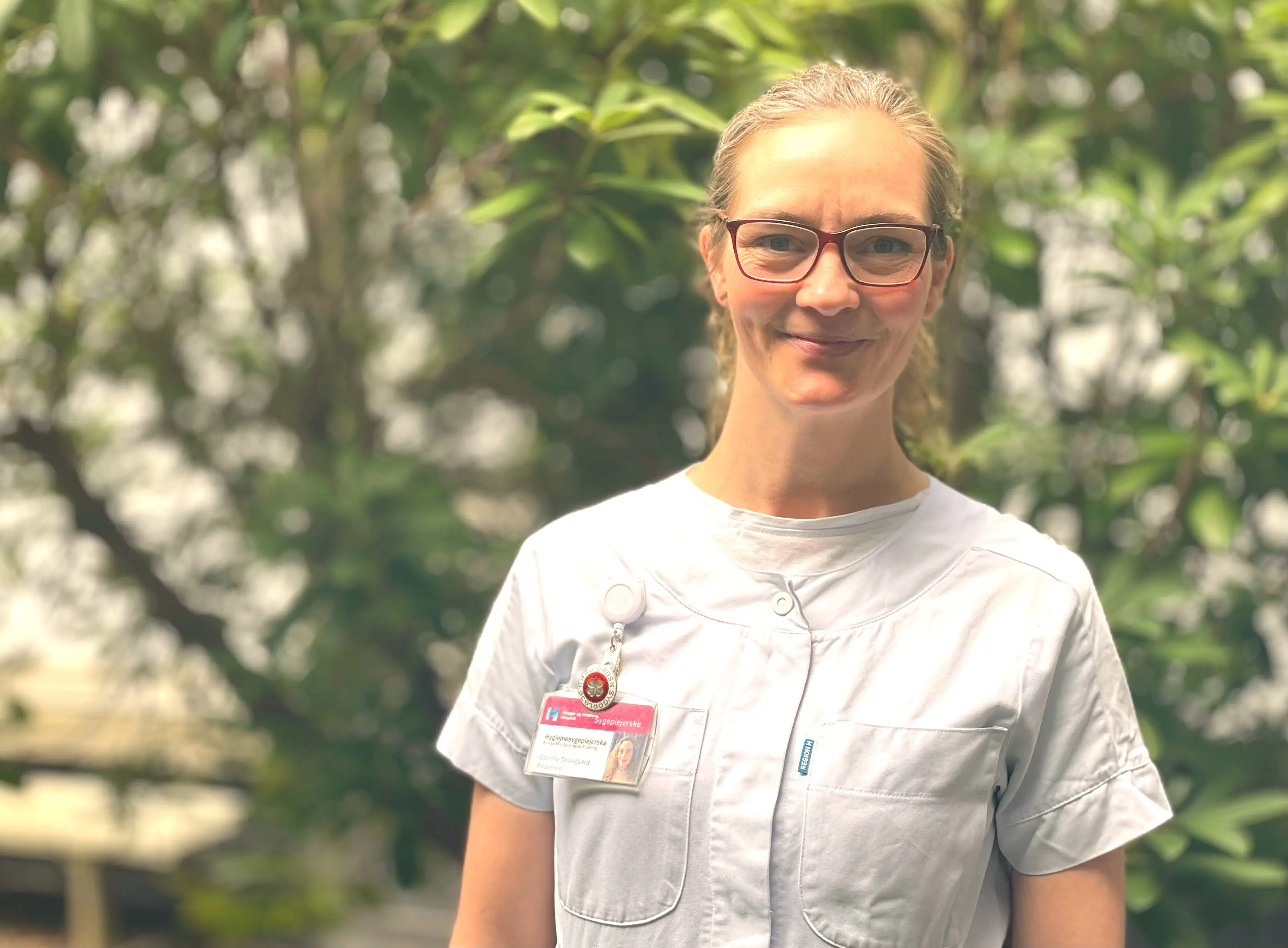 Camilla Skovgaard Pedersen, hyigejnesygeplejerske, Amager Hvidovre Hospital