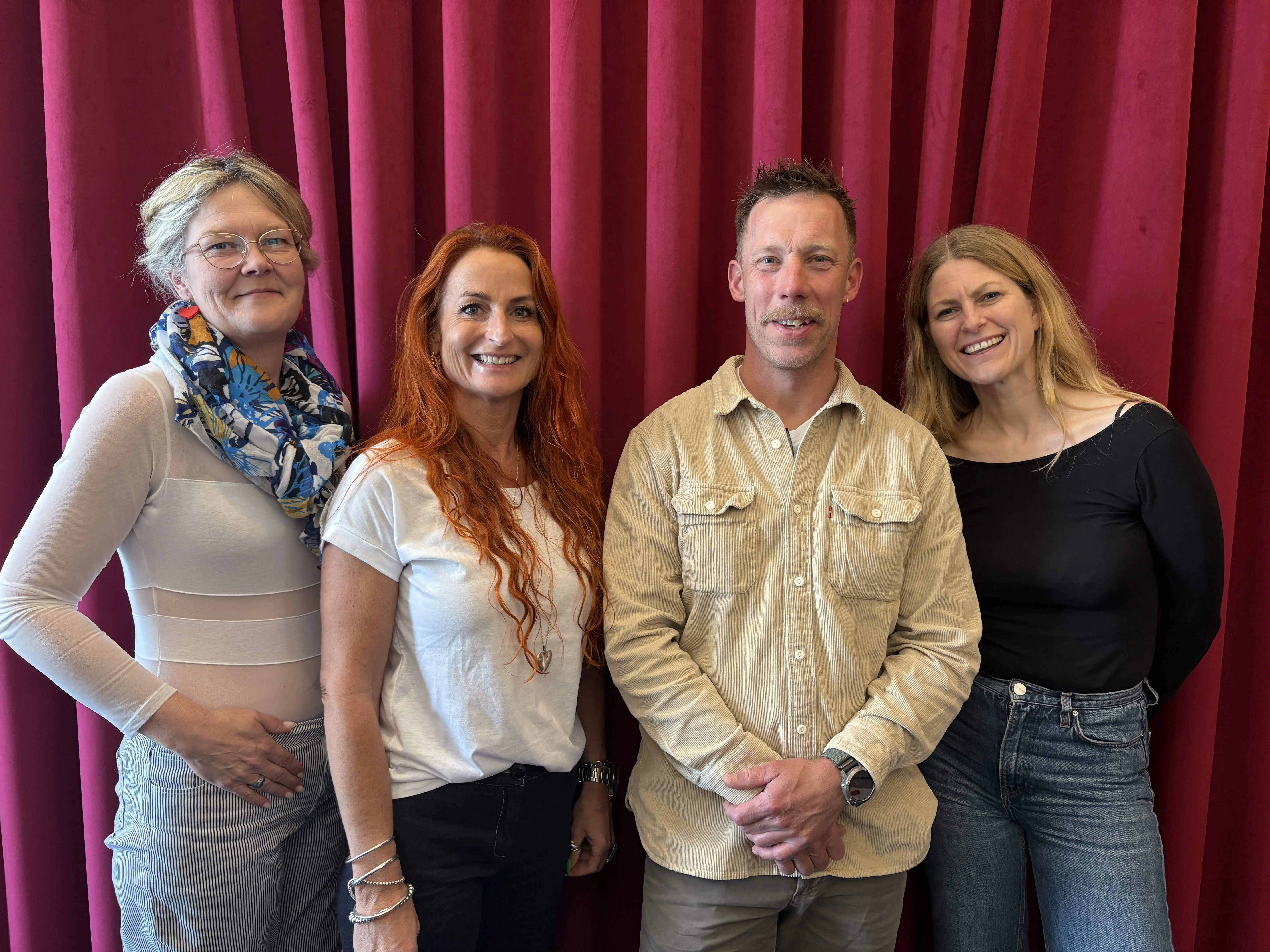 Maja Rasmussen, Louise Brandstrup og Klaus Søndergaard Hansen